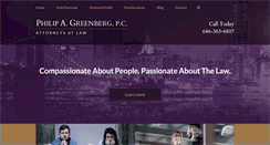 Desktop Screenshot of philipagreenberg.com