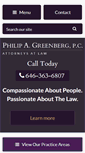 Mobile Screenshot of philipagreenberg.com